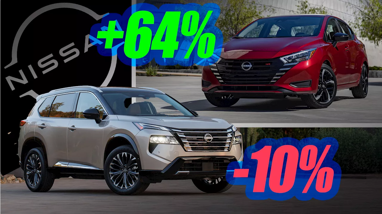 Nissan Versa Sales Up 64% YTD, But Rogue’s Down 10% And That Might Be A Problem