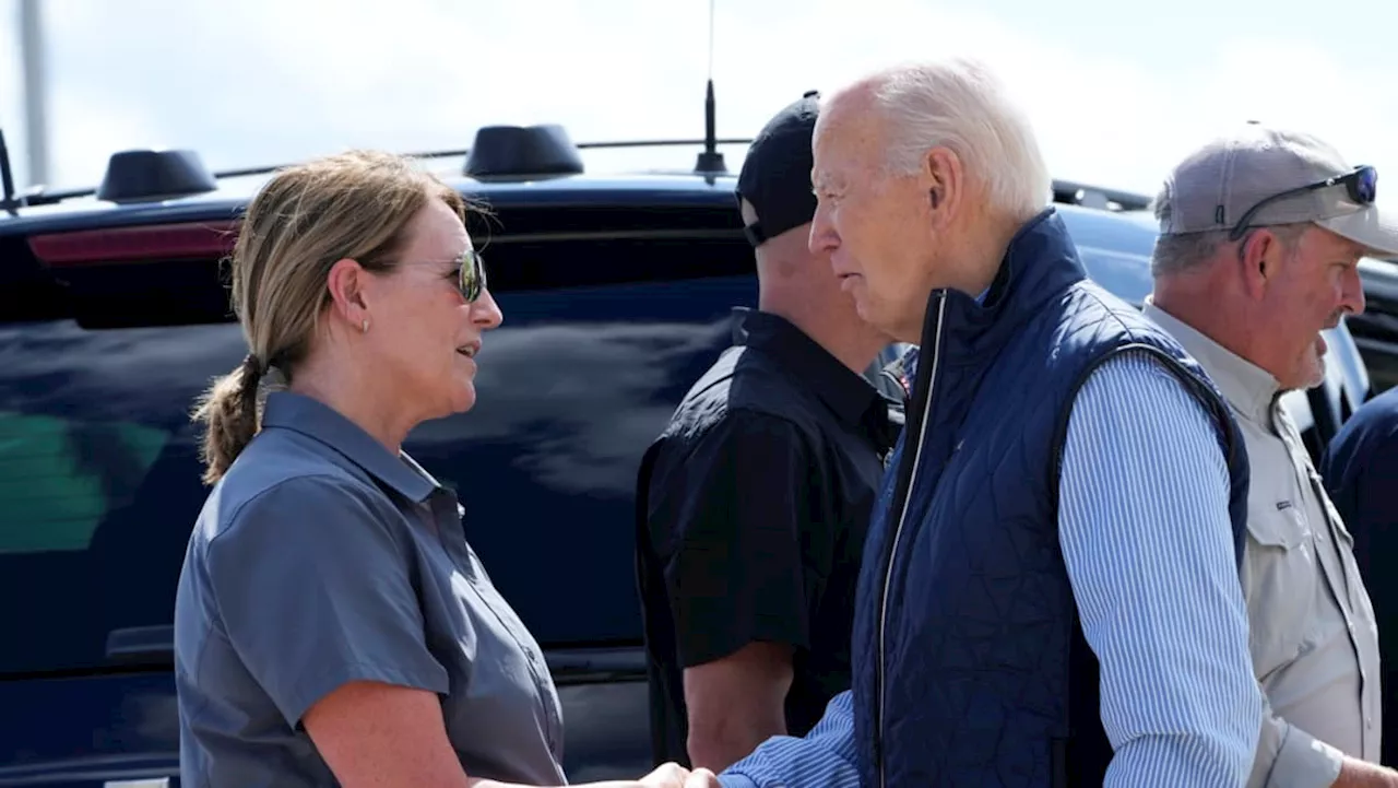 Biden, Harris travel to areas slammed by 'historic' Hurricane Helene