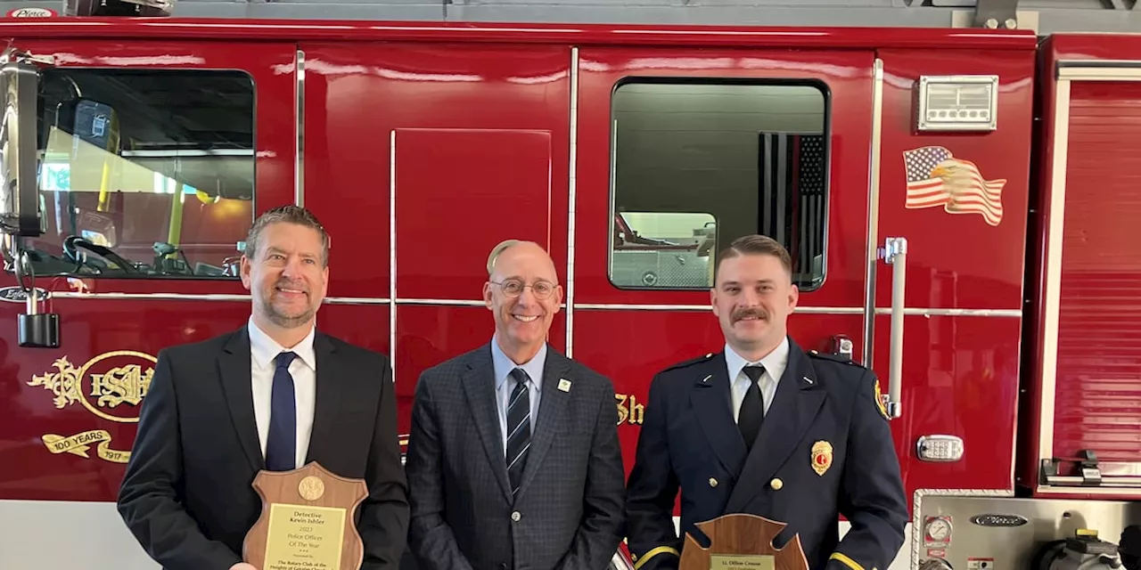 2 Shaker Heights first responders awarded by Rotary Club