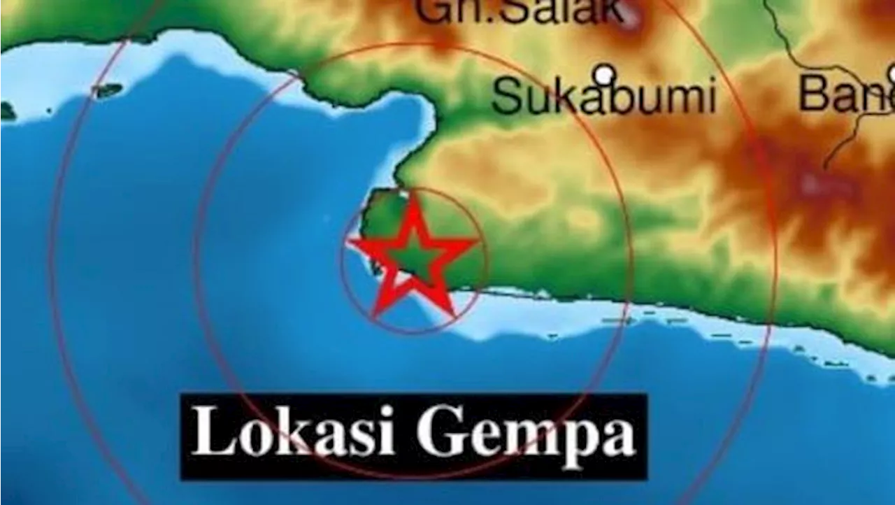 Gempa M4,5 Guncang Sukabumi, BMKG Sebut Dampaknya Sampai Skala IV