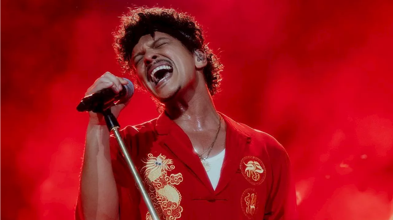 Bruno Mars fará 14 shows no Brasil; veja quais ingressos seguem disponíveis