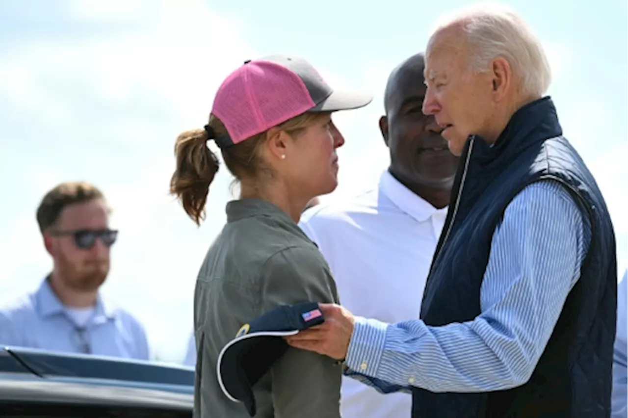 Biden et Harris dans trois Etats touchés par l'ouragan Hélène