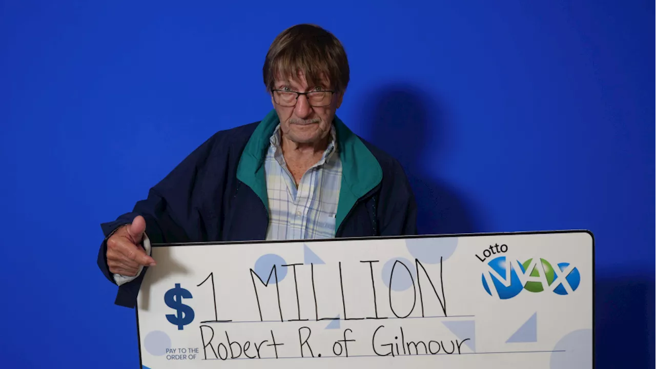 Gilmour, Ont. retiree wins $1 million lottery prize