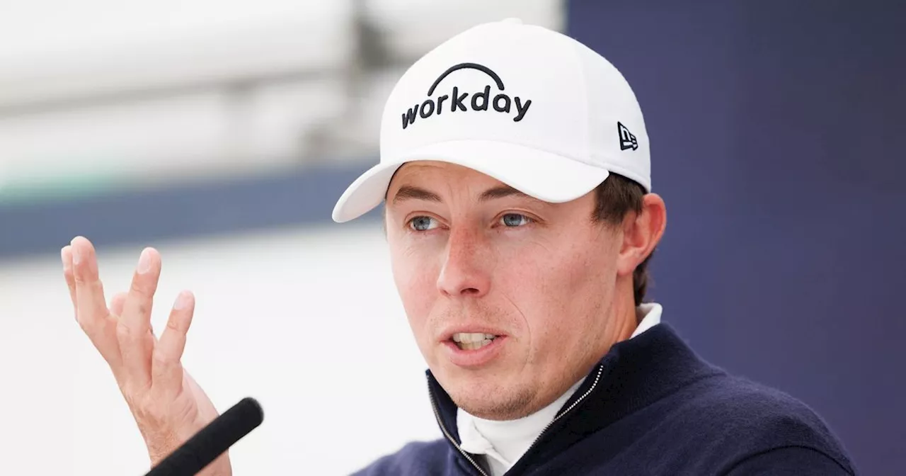 Matt Fitzpatrick slams Dp World Tour for teaming up with Pga Tour