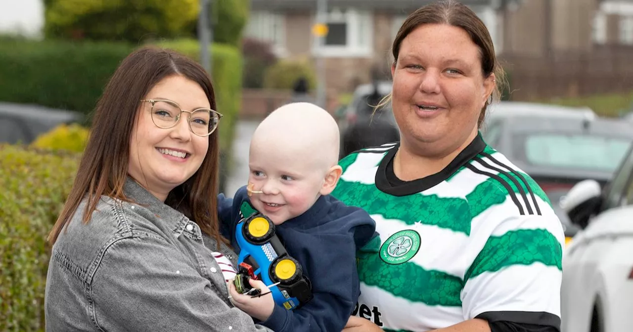 Rangers fans nurse dons Celtic jersey to raise cash for pal's sick toddler