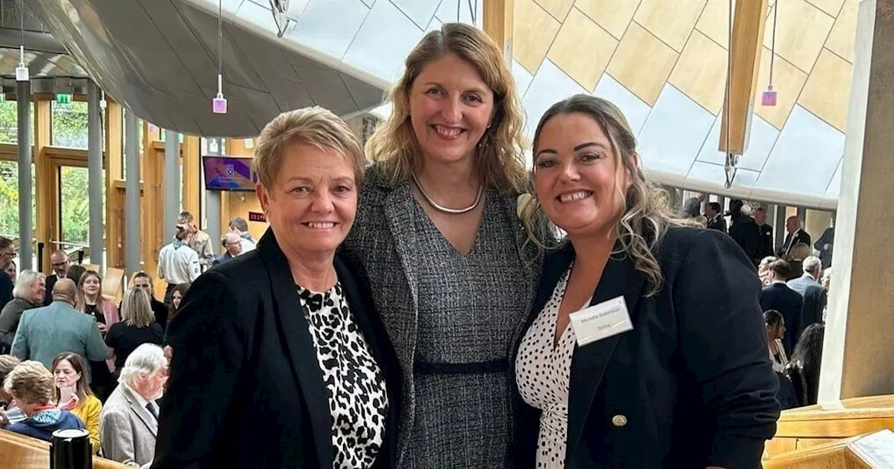 Stirling heroes join MSPs to mark Scottish Parliament milestone with Royals