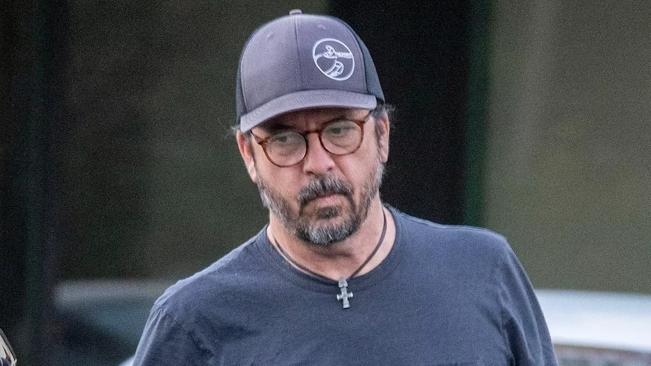 Dave Grohl is seen for the first time since revealing he fathered a secret love child