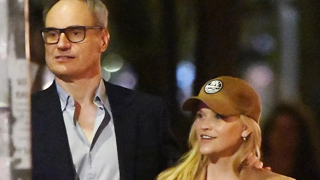 Reese Witherspoon brings son Deacon to dinner with Oliver Haarmann