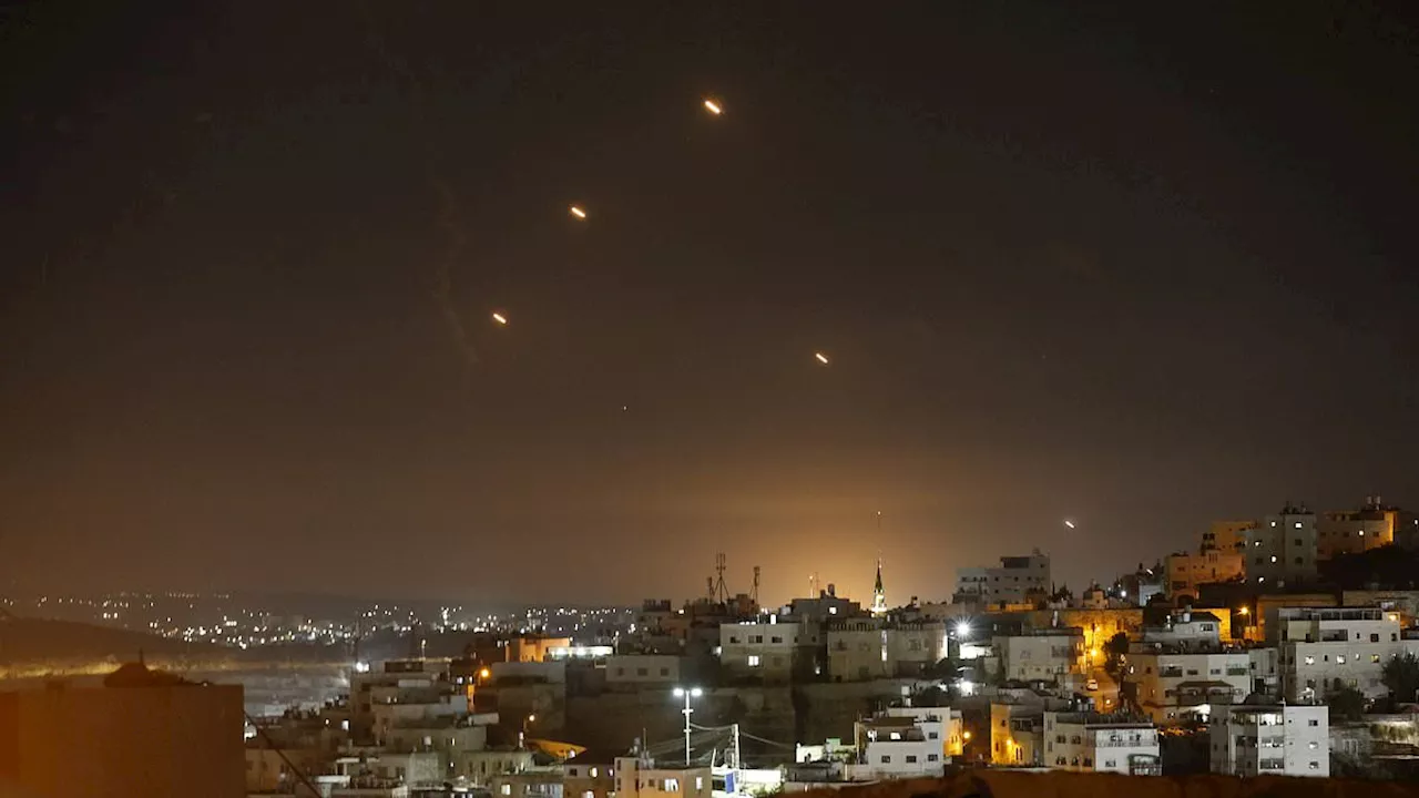 Israel's defence system halts barrage of Iranian missiles