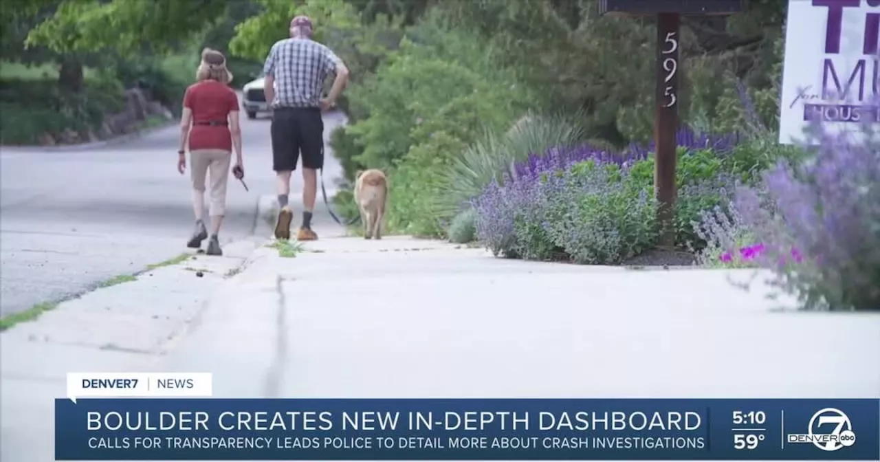 New dashboard shows more in-depth data about serious, fatal Boulder crashes for transparency, safety