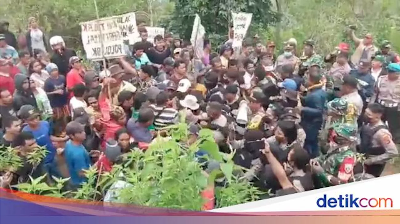 Demo Tolak Geotermal Poco Leok Ricuh, Warga Jadi Korban Kekerasan Aparat