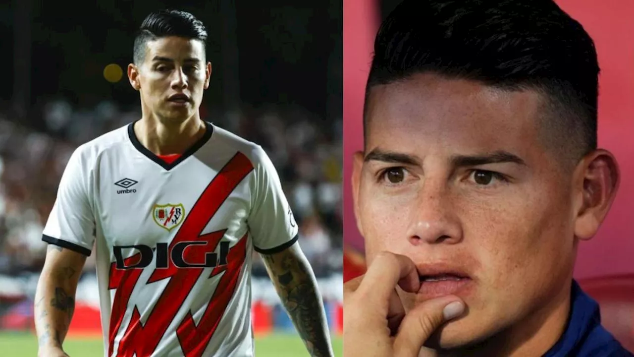 James Rodríguez sigue deleitando con magia en el Rayo Vallecano