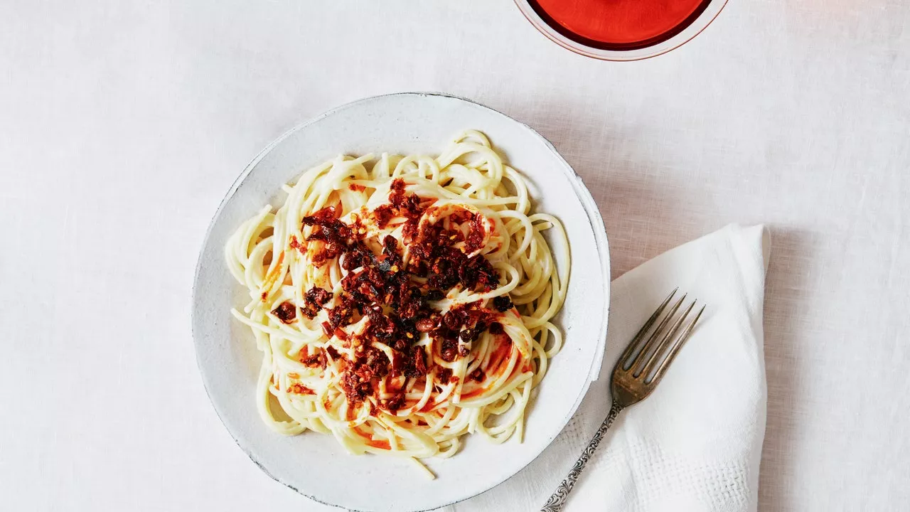 Creamy Chili Crisp Pasta