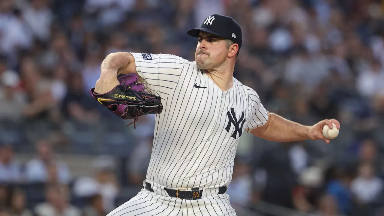 Yankees tab Carlos Rodon to start Game 2 of AL Division Series