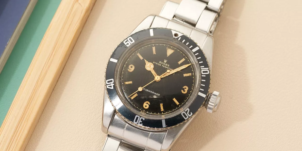 A 'Holy Grail” James Bond Rolex Submariner Is Up for Sale