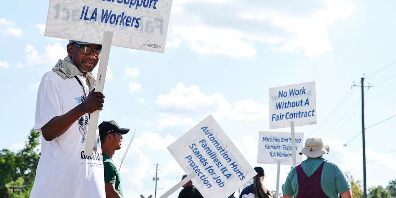 Nationwide Longshoremen strike hits Mobile Port, experts warning strike could cost U.S. economy billions