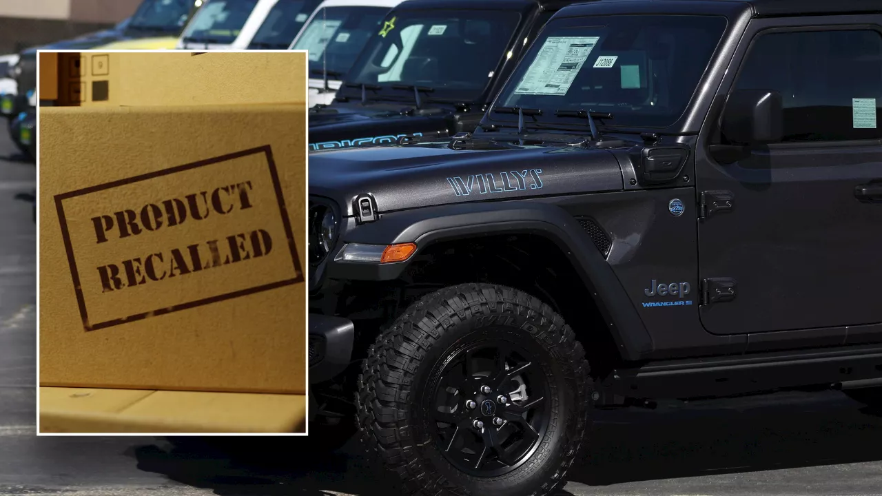 Chrysler recalls 154,000 Jeep electric vehicles over 'risk of fire' while parked, driven