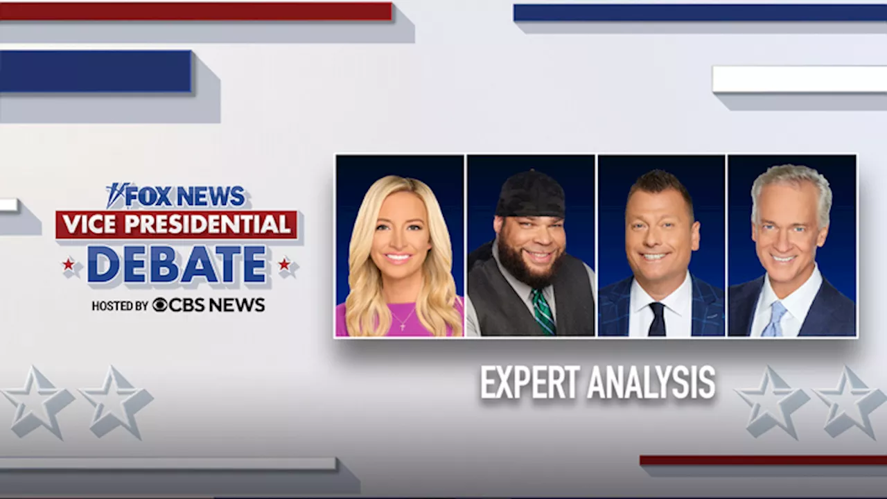 Fox News Top Talent React to CBS News Vice Presidential Debate