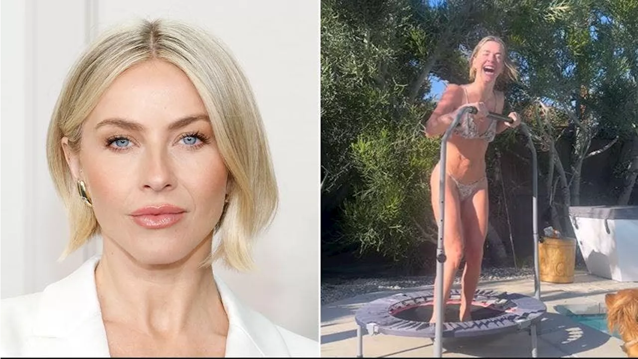 Julianne Hough says she’s ‘never been healthier’ after concerns over her body in bikini post