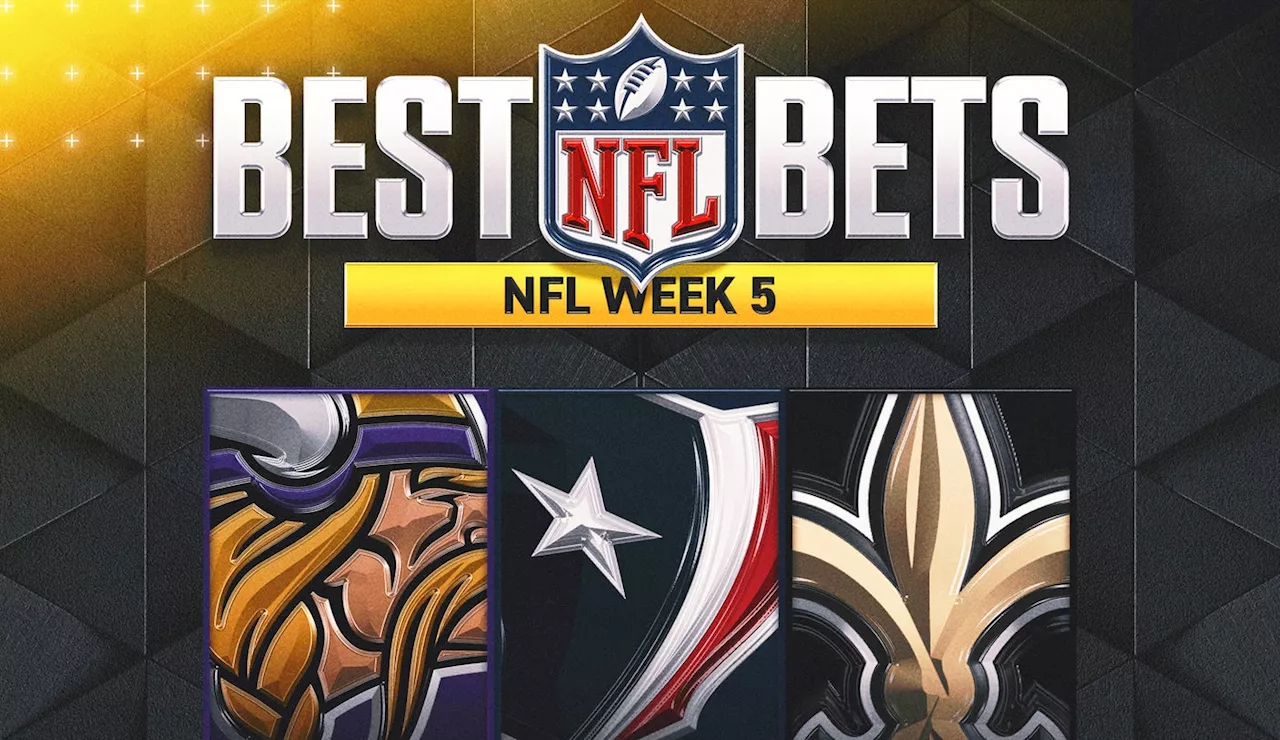 2024 NFL Week 5 Picks, Predictions: Bet Vikings, Texans, Saints to cover