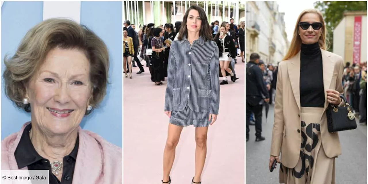 – La reine Sonja de Norvège, Beatrice Borromeo, Charlotte Casiraghi… Le gotha investit la Fashion We...