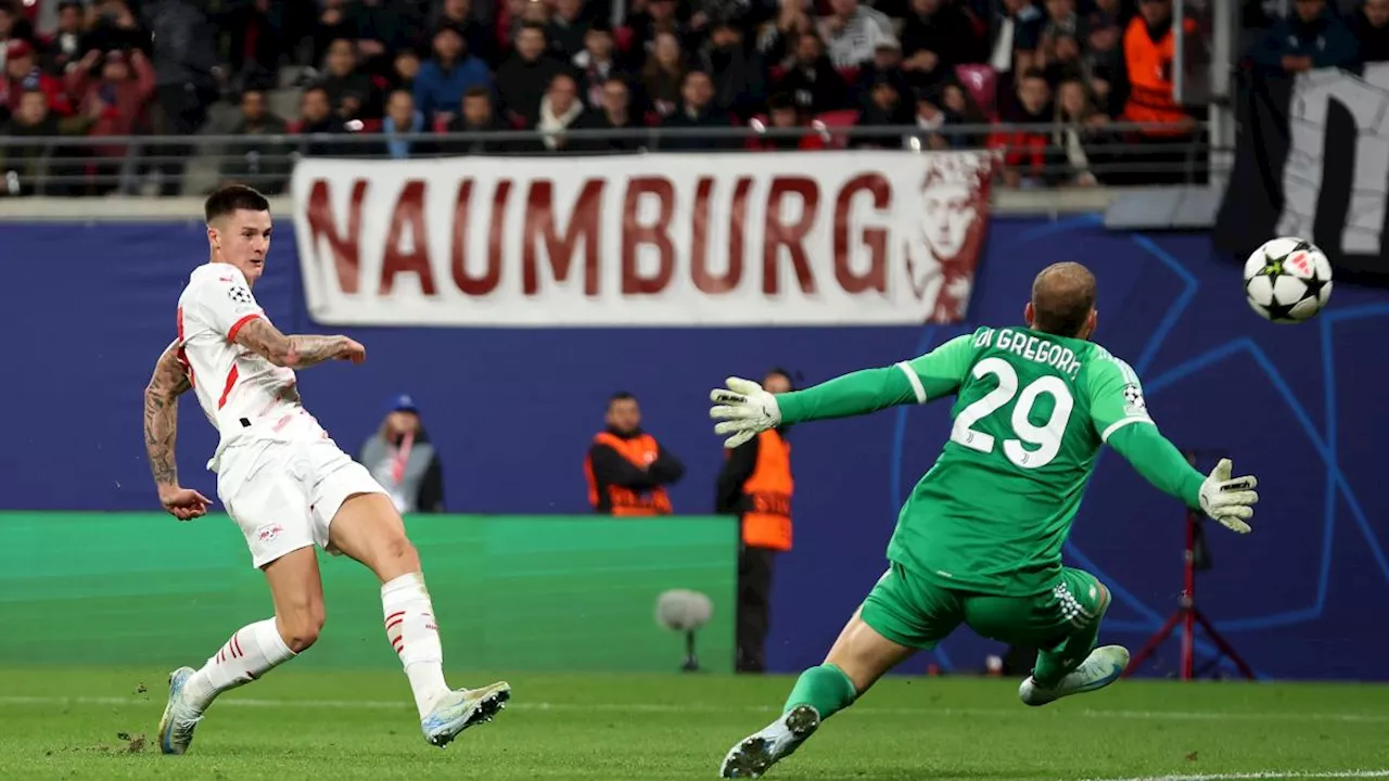 Juve-Lipsia, 0-0 allo stadio Red Bull Arena