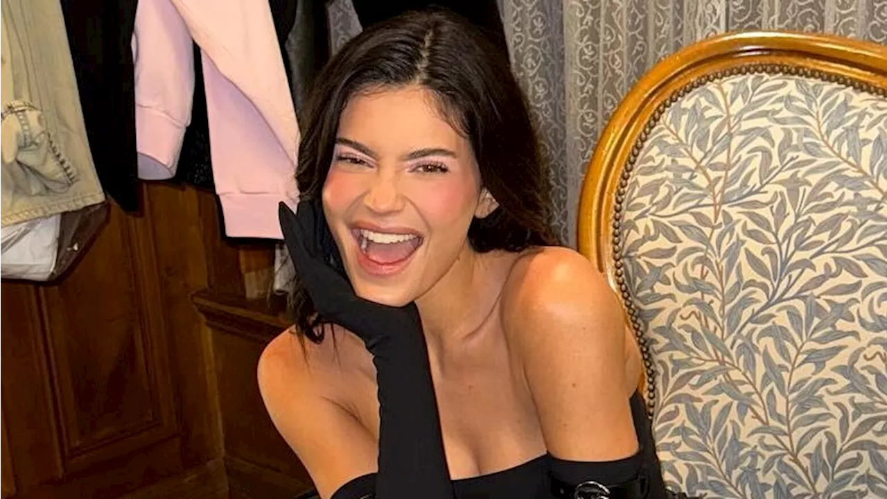 Kylie Jenner Lives Out Her Disney Princess Fantasy at Coperni's Paris Fashion Week Show