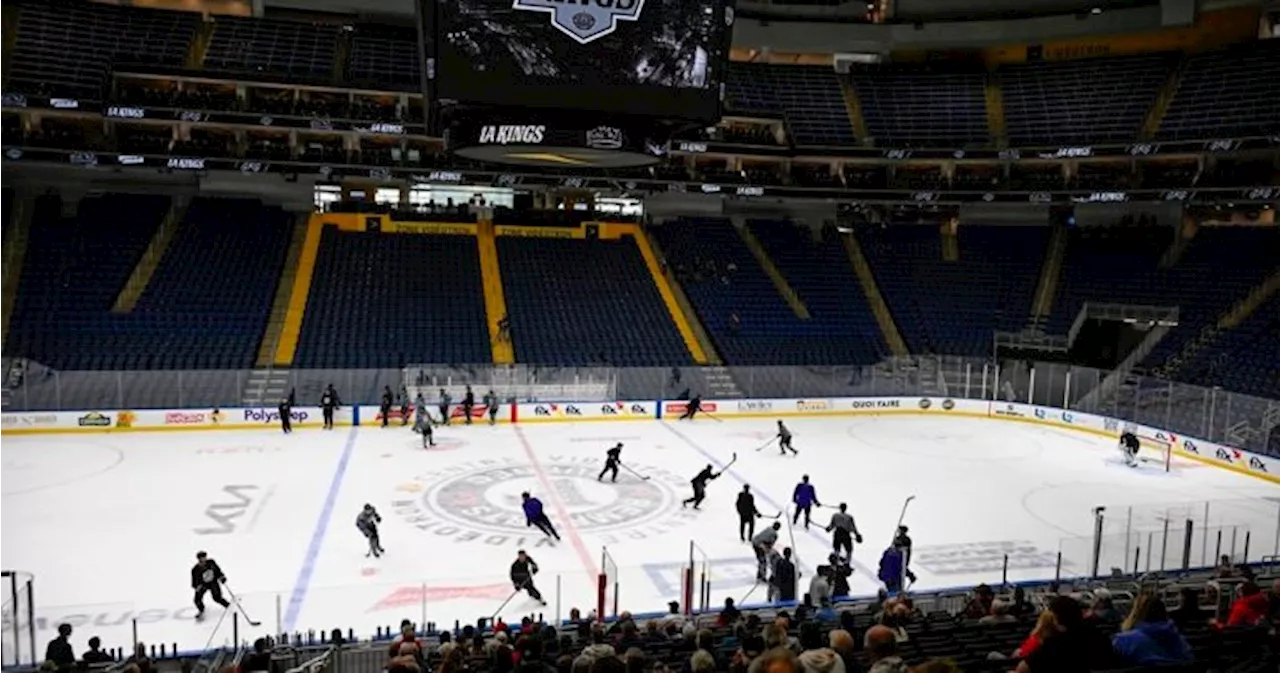 Province criticized for subsidizing L.A. Kings pre-season games in Quebec City