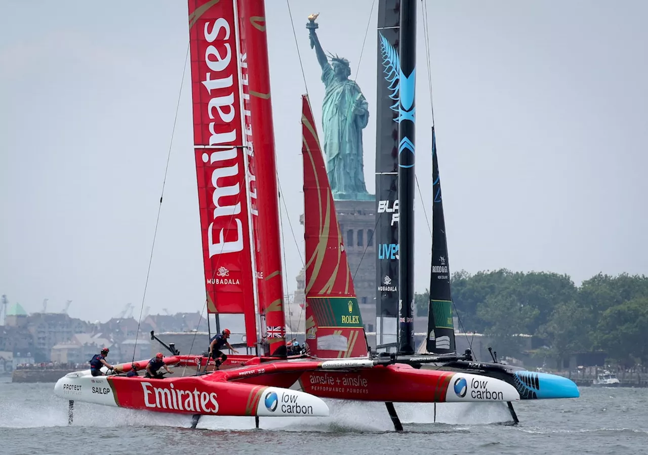 Skipper Giles Scott is SailGP’s first transfer after sale of Canadian team