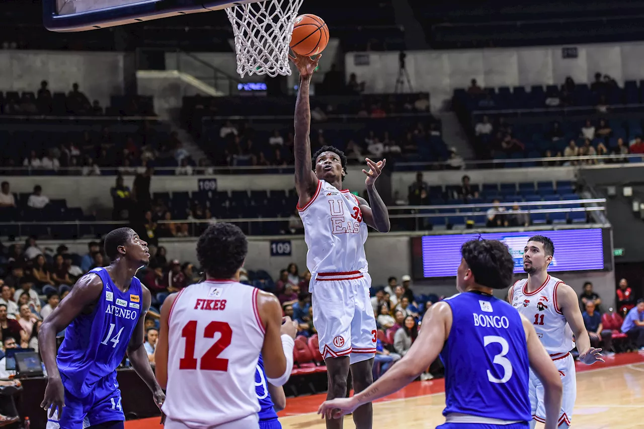 UE ends 14-game losing skid vs Ateneo; UP downs UST to go 6-0