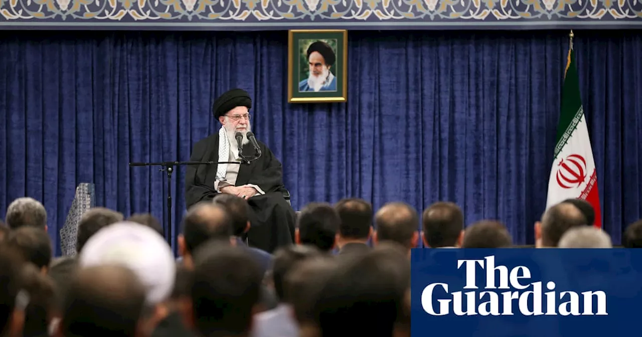 Iran braces for Israeli strikes as supreme leader calls for west to leave Middle East