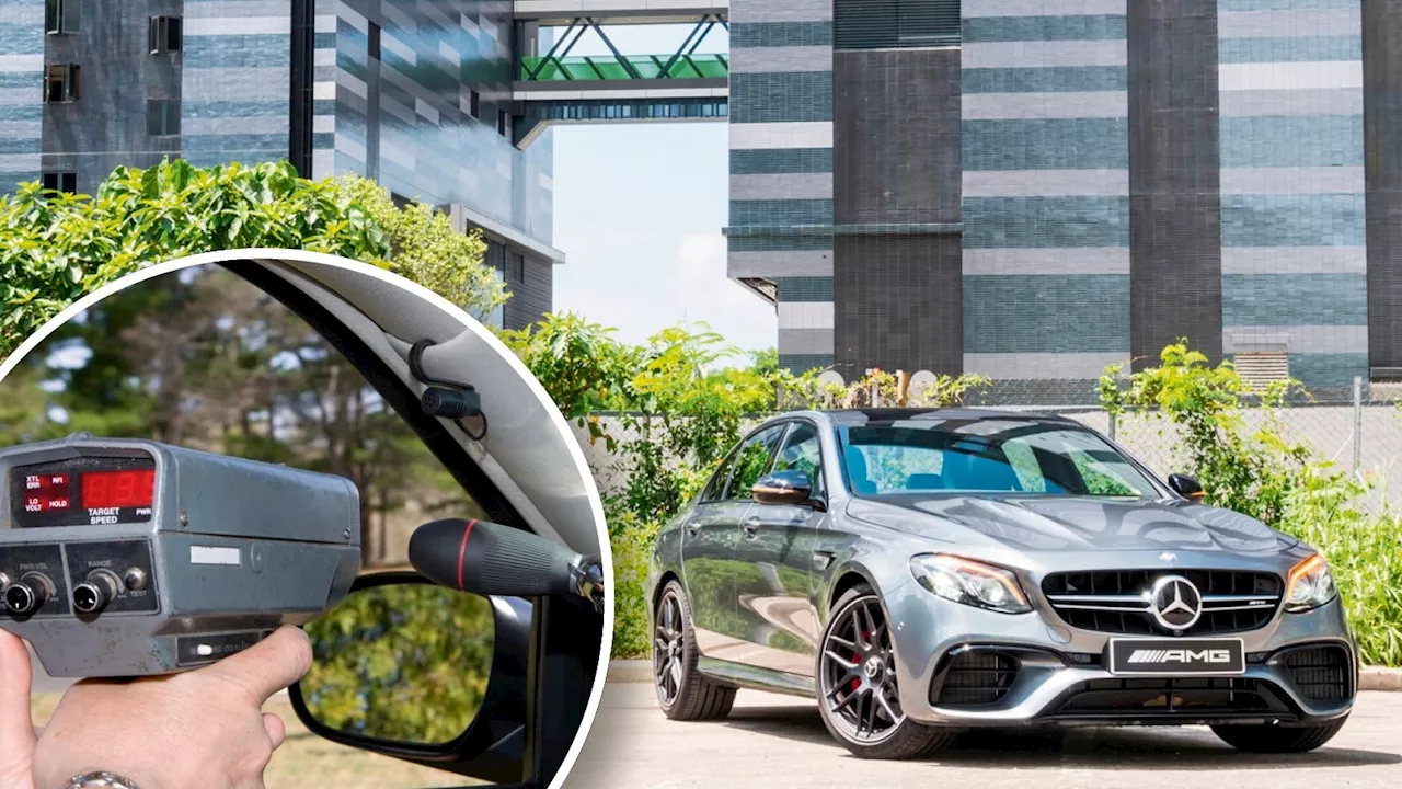  Mit 128 km/h in 30er-Zone – Mercedes AMG beschlagnahmt