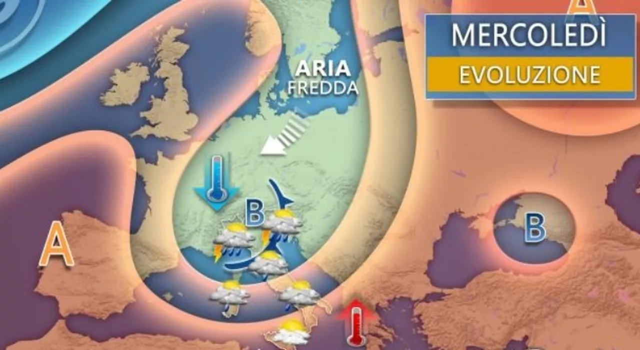 Maltempo, temporali e nubifragi per quattro giorni: ecco dove. Allerta gialla in 5 regioni: dal Friuli alla To