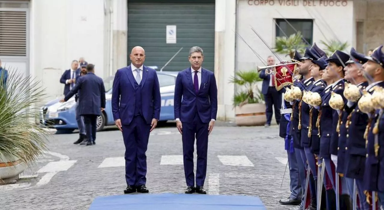 Roberto Massucci è il nuovo questore di Roma, la cerimonia di insediamento: «Oggi si realizza il mio sogno»