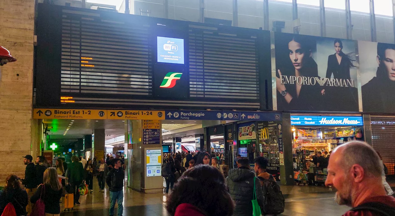 Roma, stazione Termini: guasti sulla linea ferroviaria di Roma