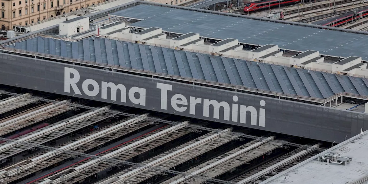 La stazione Termini di Roma è bloccata