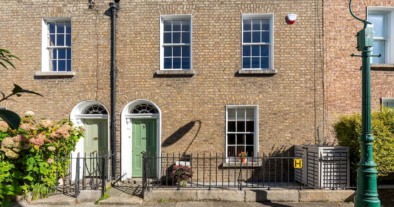 Georgian terrace in Ranelagh with views of magnificent copper church dome for €950,000