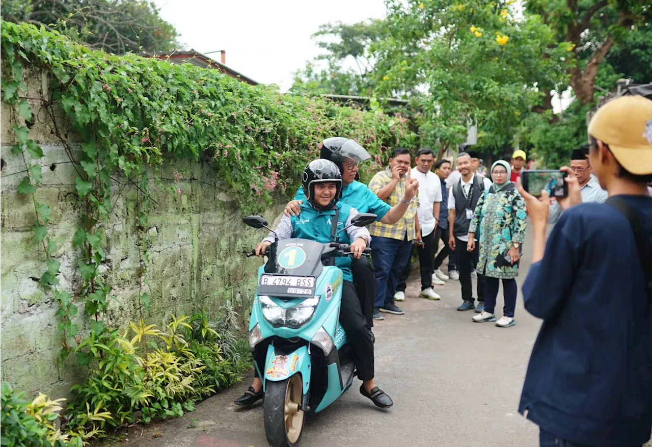 Benyamin Pilih Naik Motor Bersama Ajudan, Demi Tepat Waktu Temui Masyarakat