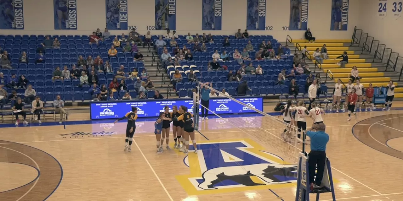 Nielson tops 1,000 career kills as Saint Martin’s sinks Nanooks