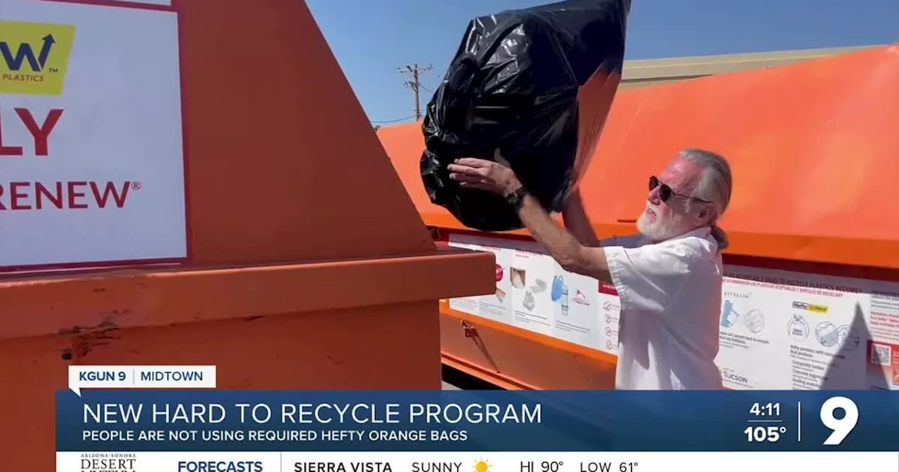 Not that bag! Hard to recycle program struggles to gain orange bag compliance