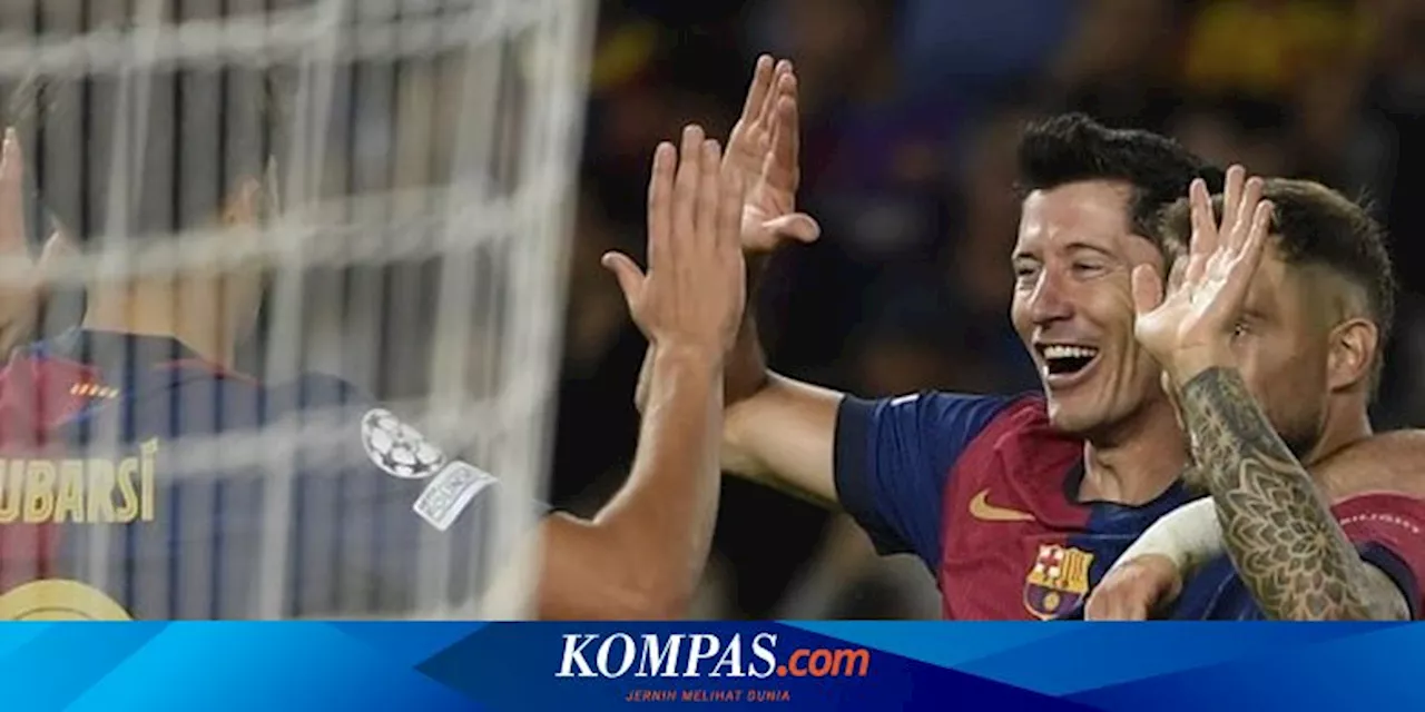 Hasil Barcelona Vs Young Boys: El Barca Pesta 5 Gol, Lewandowksi Menolak Tua