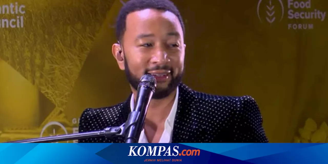 Gelar Konser di Sentul, John Legend Janji Bakal Coba Laksa Bogor