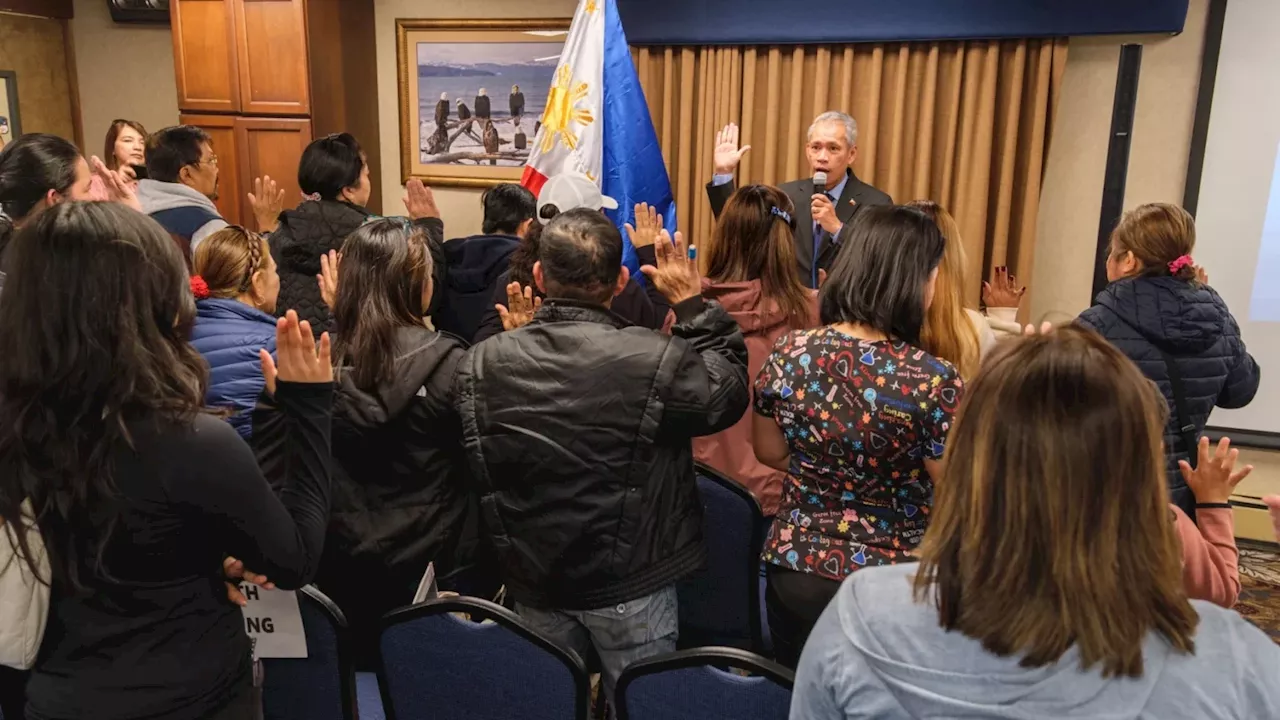 Philippine consulate visits Kodiak for the first time since before the pandemic