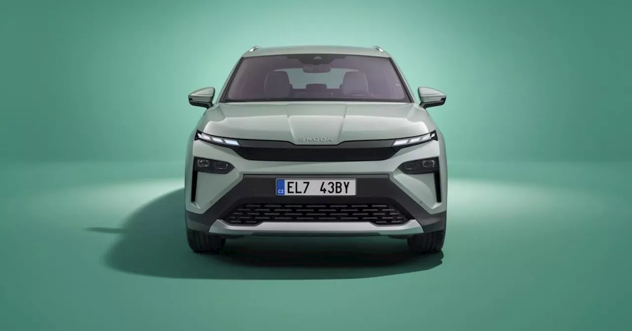 Premiere des neuen Elektro-Kompakt-SUV in Prag: Das ist der neue Škoda Elroq