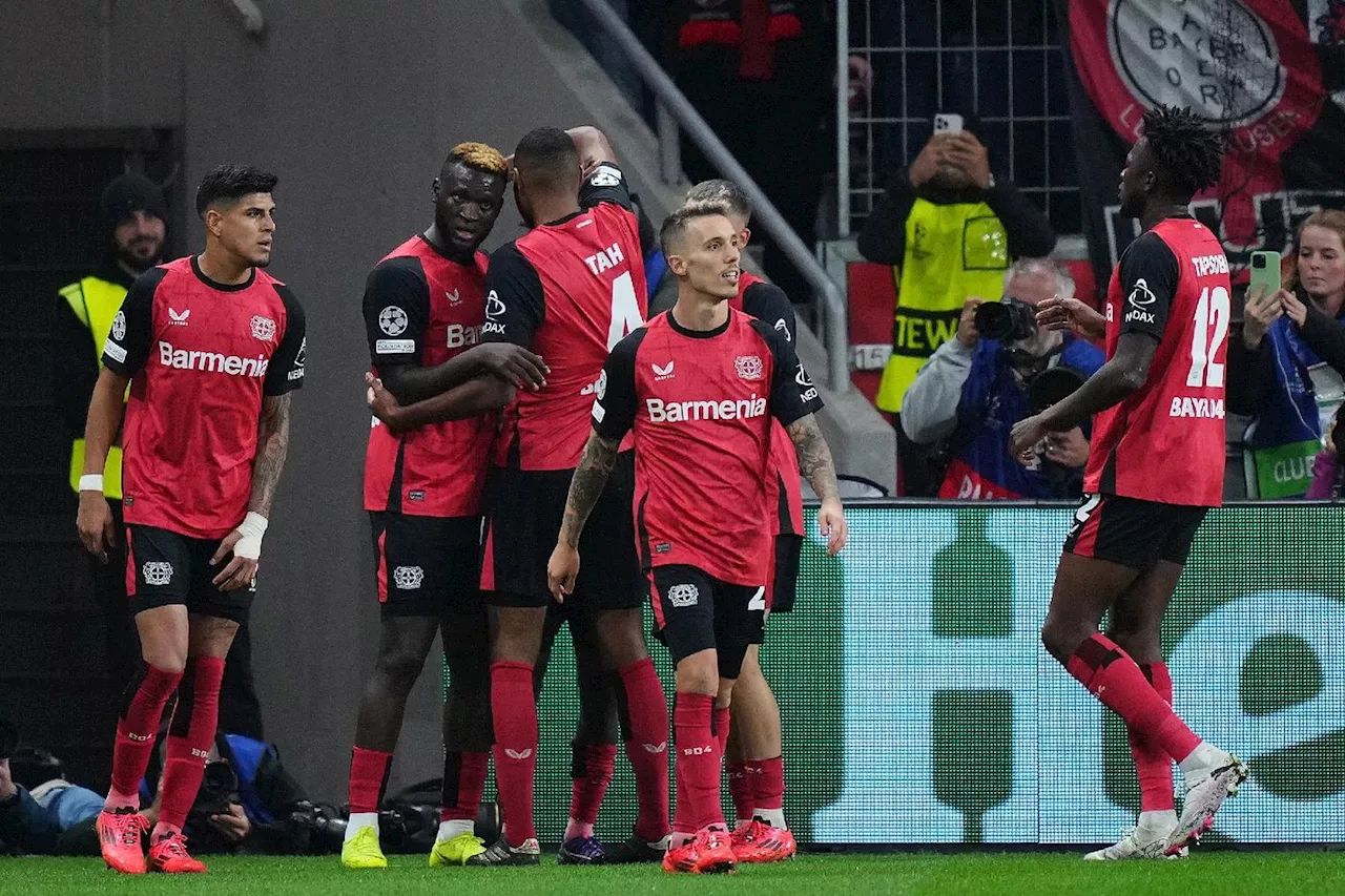 C1: Boniface récompense un Bayer Leverkusen dominateur contre l'AC Milan