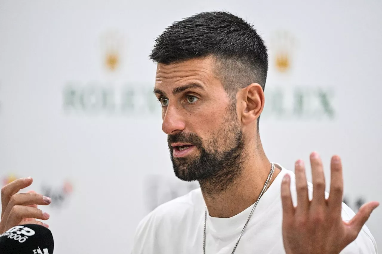 Tennis: Djokovic espère que l'«affaire» Sinner soit réglée «le plus vite possible»