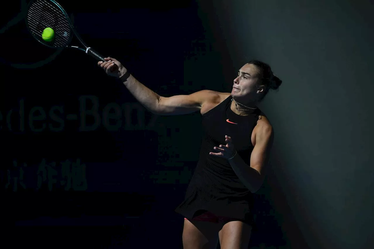 WTA de Pékin: Sabalenka en quart de finale après un 15e succès d'affilée