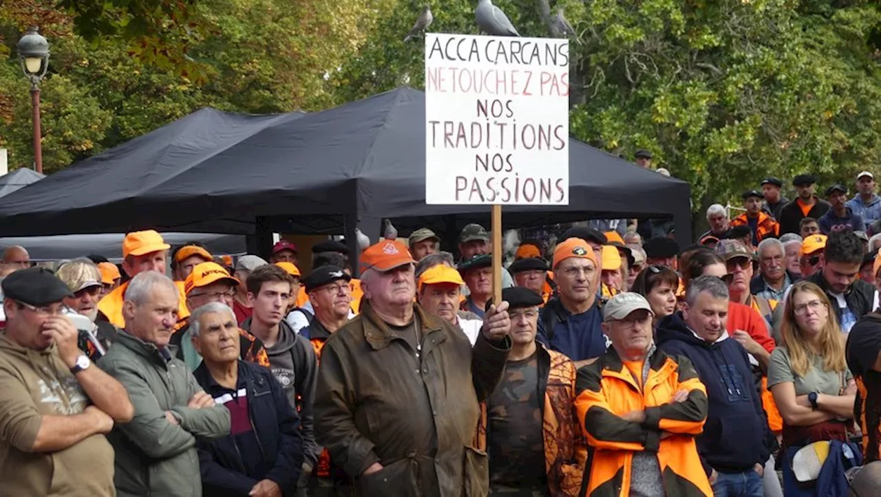 'On veut notre mort', les chasseurs se mobilisent à Agen pour défendre les chasses traditionnelles