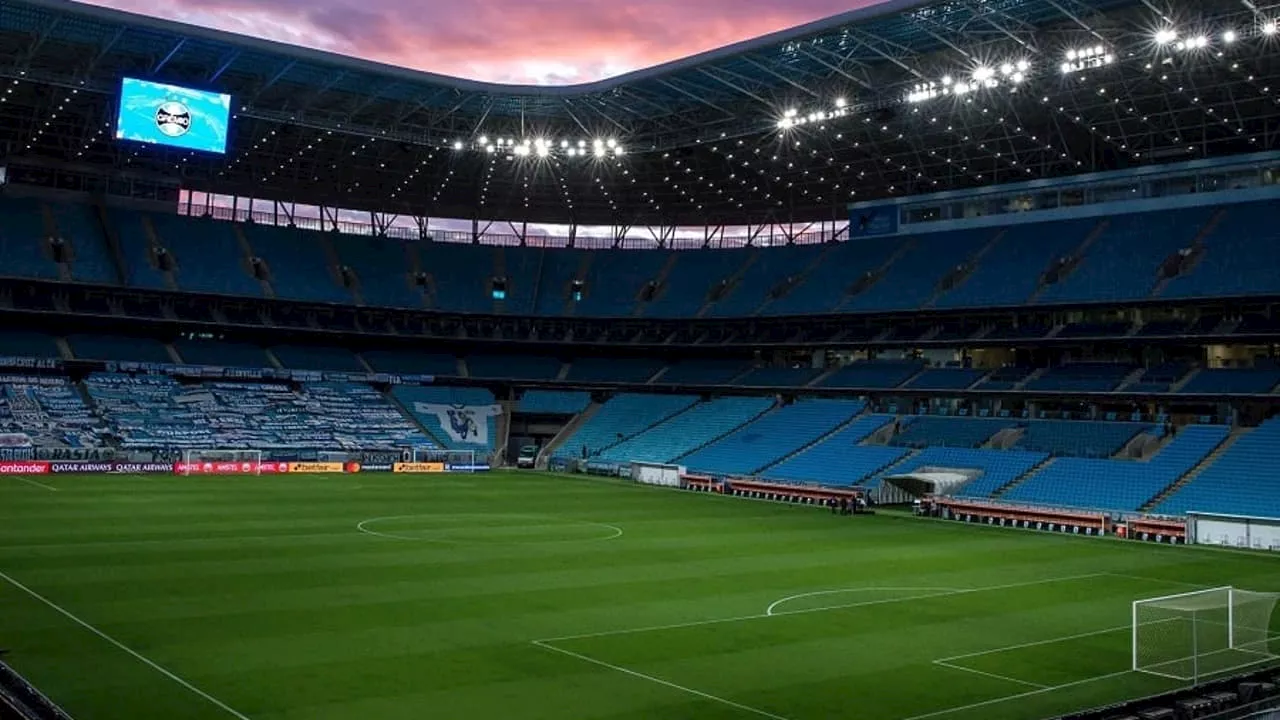 Arena aumenta capacidade de público para Grêmio e Fortaleza