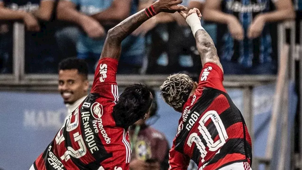 Dupla Gabigol e Bruno Henrique ostenta ótima retrospecto contra o Corinthians